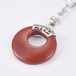 Natural Red Jasper Keychain&nbsp;KEYC-P041-D25