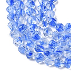 Inner Flower Handmade Lampwork Beads Strands&nbsp;LA-CBA3F7A-02I