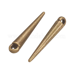 Tibetan Style Alloy Pendants&nbsp;TIBEP-2N48254-AB-FF