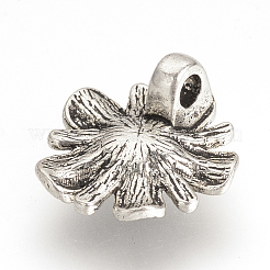 Tibetan Style Alloy Pendants&nbsp;TIBEP-Q064-141AS-RS