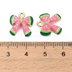 Alloy Enamel Pendants&nbsp;ENAM-A014-06G-01