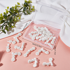 16Pairs 2 Colors Handmade Chinese Frogs Knots Buttons Sets&nbsp;AJEW-GF0005-19