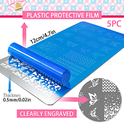 Stainless Steel DIY Nail Art Templates&nbsp;MRMJ-WH0098-058