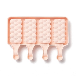 Food Grade DIY Rectangle Ice-cream Silicone Molds&nbsp;LS-DIY-D062-07C