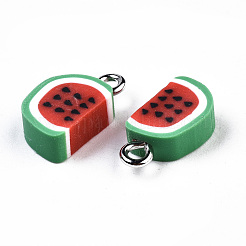 Handmade Polymer Clay Charms&nbsp;X-CLAY-T016-53