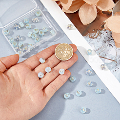 36Pcs 12 Styles Glass Beads&nbsp;GLAA-FH0001-91