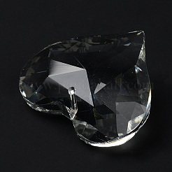 Transparent Glass Pendants&nbsp;GLAA-R223-14B