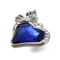 Alloy Glass Pendants&nbsp;FIND-E049-06P