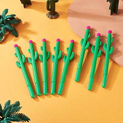 10Pcs Cactus Rubber Gel Pen&nbsp;AJEW-TA0002-68
