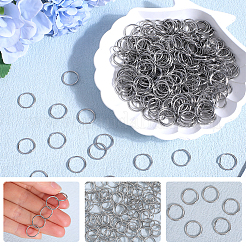 304 1000pcs Stainless Steel Open Jump Rings&nbsp;STAS-SP0001-71A