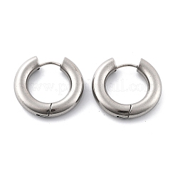 201 Stainless Steel Hoop Earrings&nbsp;EJEW-P304-13C-P