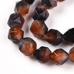 Dyed Natural White Jade Beads Strands&nbsp;G-T139-8mm-45F
