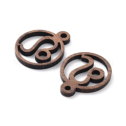 Walnut Wood Laser Cut Pendants&nbsp;WOOD-Q051-07L