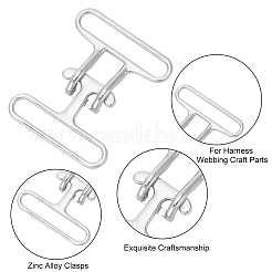 12Pcs 4 Style Alloy Belt Strap Buckles&nbsp;FIND-WR0009-69