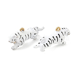 304 Stainless Steel Enamel Pendants&nbsp;STAS-L316-22G-10