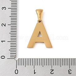 26Pcs PVD Vacuum Plating 304 Stainless Steel Pendants&nbsp;STAS-Z072-01G