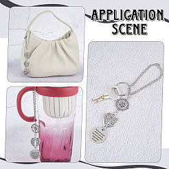 4Pcs Alloy Car Pendant Decorations&nbsp;AJEW-PH0008-96