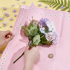 20Pcs Plastic Flower Bouquet Wrapping Paper&nbsp;DIY-WH0698-059
