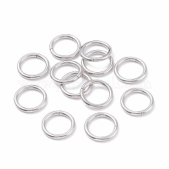 Non-Tarnish 304 Stainless Steel Closed Jump Rings&nbsp;STAS-F174-16P