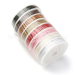 8 Rolls 8 Colors Waxed Cotton Cords&nbsp;YC-YW0001-04