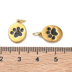 304 Stainless Steel Enamel Pendants&nbsp;STAS-K330-05G