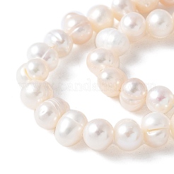 Natural Cultured Freshwater Pearl Beads Strands&nbsp;PEAR-I007-07O-02A