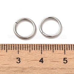 Tarnish Resistant 304 Stainless Steel Open Jump Rings&nbsp;A-STAS-Q186-02-10x1.2
