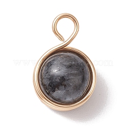 Natural Mixed Gemstone Pendants&nbsp;PALLOY-JF02670-01
