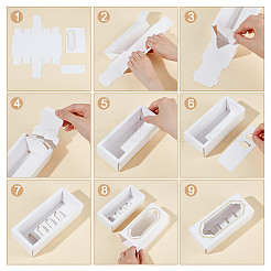 Cardboard Macaron Drawer Boxes&nbsp;CON-WH0086-132A-01