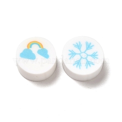 Handmade Polymer Clay Beads&nbsp;CLAY-B003-14