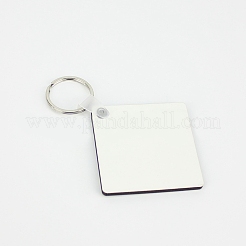 Sublimation Double-Sided Blank MDF Keychains&nbsp;ZXFQ-PW0001-045