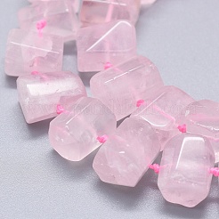 Natural Rose Quartz Beads Strands&nbsp;G-K293-J10-C
