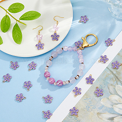 50Pcs Alloy Enamel Pendants&nbsp;ENAM-DC0002-36B