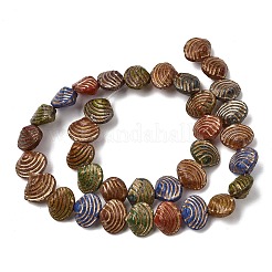 Baking Paint Glass Beads Strands&nbsp;GLAA-H042-04