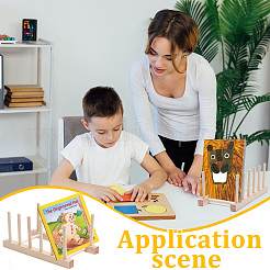 Wooden Drain Rack&nbsp;AJEW-WH0752-428