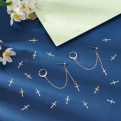 100Pcs 2 Colors Brass Pendants&nbsp;KK-UN0003-97