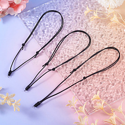 Eco-Friendly Korean Waxed Polyester Braided Adjustable Necklace Makings&nbsp;NJEW-TAC0015-04