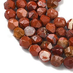 Natural Red Jasper Beads Strands&nbsp;LS-G-F826-D02-01