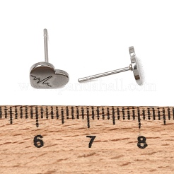 304 Stainless Steel Stud Earrings for Women&nbsp;SA-CBAAD0D-01P