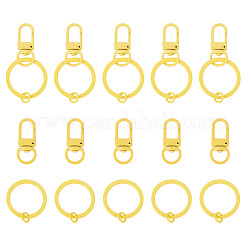 10Pcs Zinc Alloy Baking Paint Swivel Snap Hooks Clasps&nbsp;FIND-TADJ0001-27F