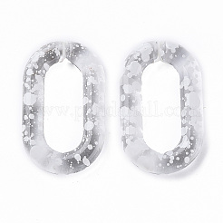 Transparent Acrylic Linking Rings&nbsp;OACR-N009-013B-04