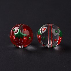 Transparent Glass Beads&nbsp;X-LAMP-B021-03B-14