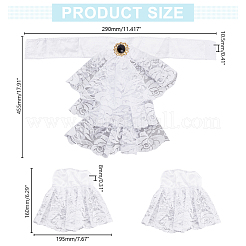 Polyester Dress Sleeves Sets&nbsp;AJEW-WH0561-89A