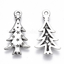 Tibetan Style Alloy Pendants&nbsp;X-TIBE-N010-30AS-RS