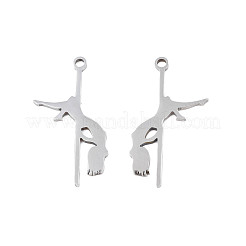 Non-Tarnish 201 Stainless Steel Pendants&nbsp;STAS-N091-137P