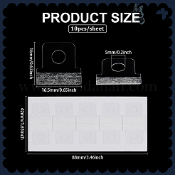 PVC Binder Buckle Stickers&nbsp;AJEW-WH0604-67B