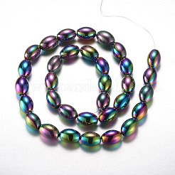 Electroplate Magnetic Synthetic Hematite Bead Strands&nbsp;G-A164-12E-01