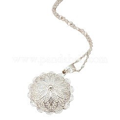 Flower Alloy Pendant Necklace & Stud Earring & Ring & Cuff Bangles Sets&nbsp;FS-WGC2EA1-01