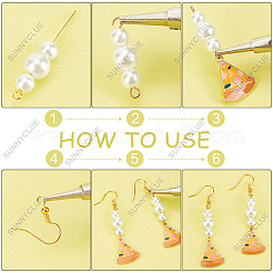 DIY Food Theme Dangle Earring Making Kit&nbsp;DIY-SC0018-95