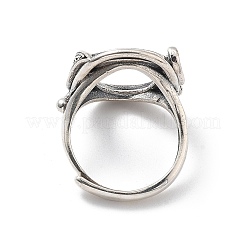 925 Sterling Silver Adjustable Ring Components&nbsp;STER-C011-13AS